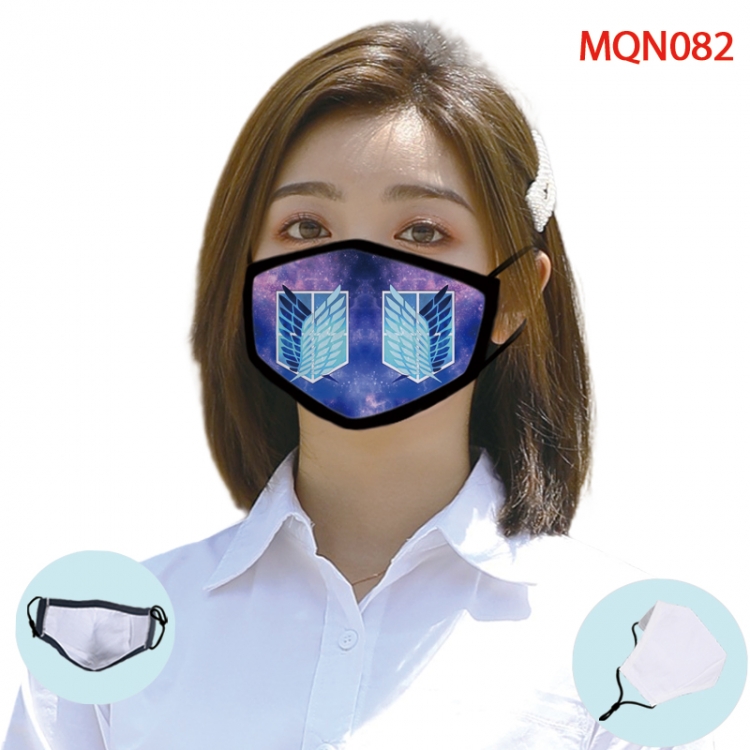 Superhero Color printing Space cotton Masks price for 5 pcs (Can be placed PM2.5 filter,but not provided) MQN082