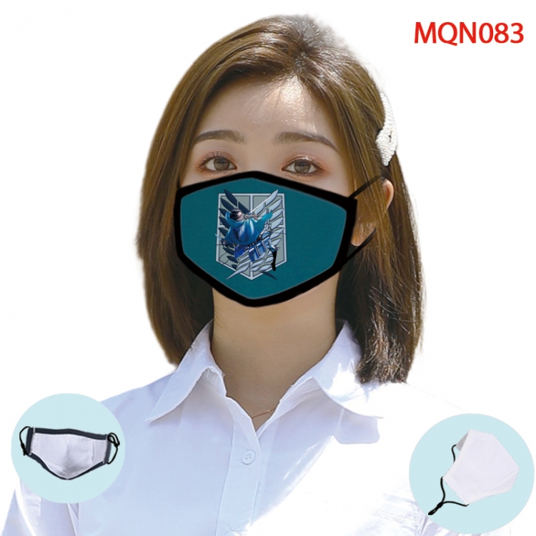 Superhero Color printing Space cotton Masks price for 5 pcs (Can be placed PM2.5 filter,but not provided) MQN083