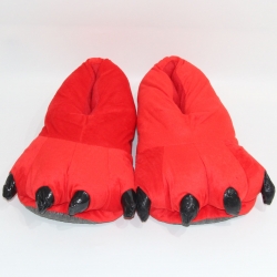Red claws  Plush slippers 32CM