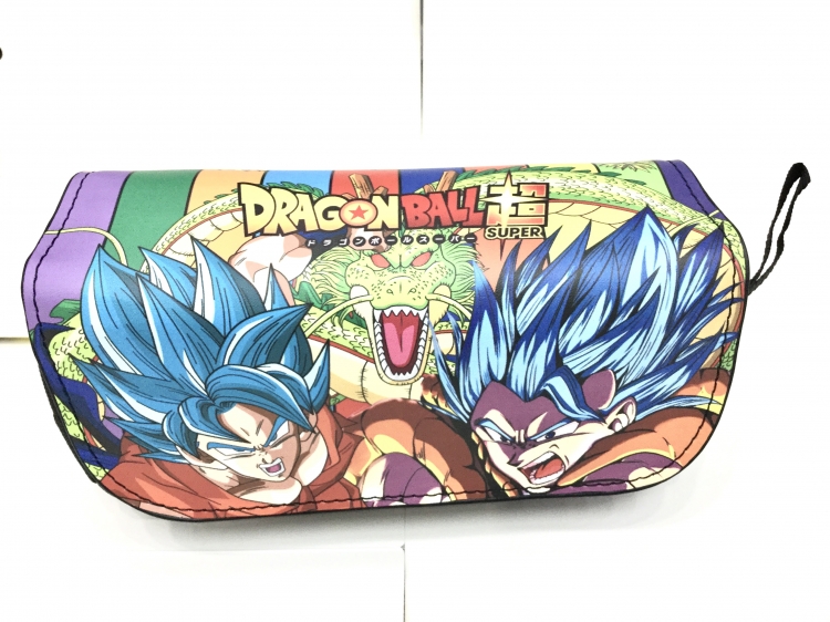 DRAGON BALL  Double zipper PU pencil Bag 20X10X7.5M 140G Style C