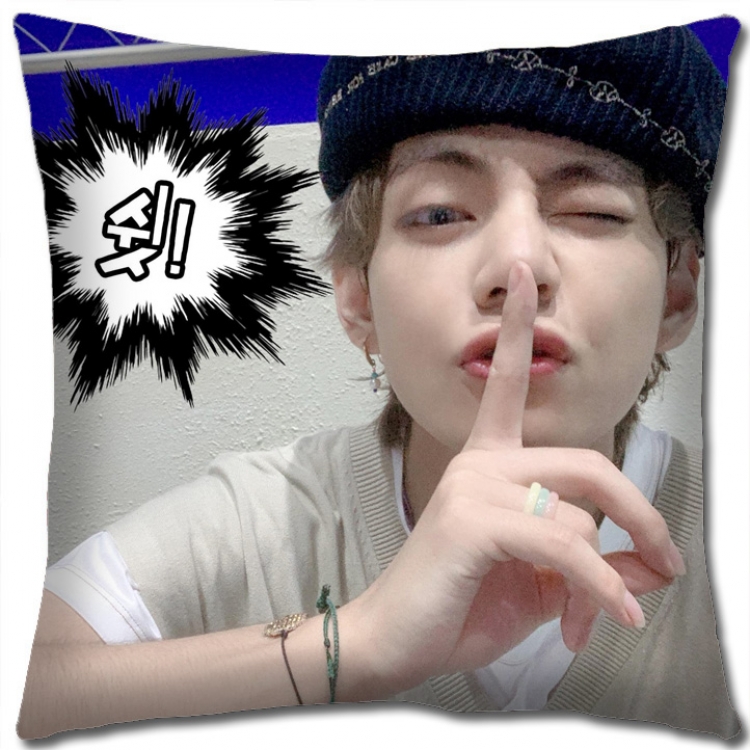 BTS Anime Double-sided full color pillow cushion 45X45C BS-1055 NO FILLING