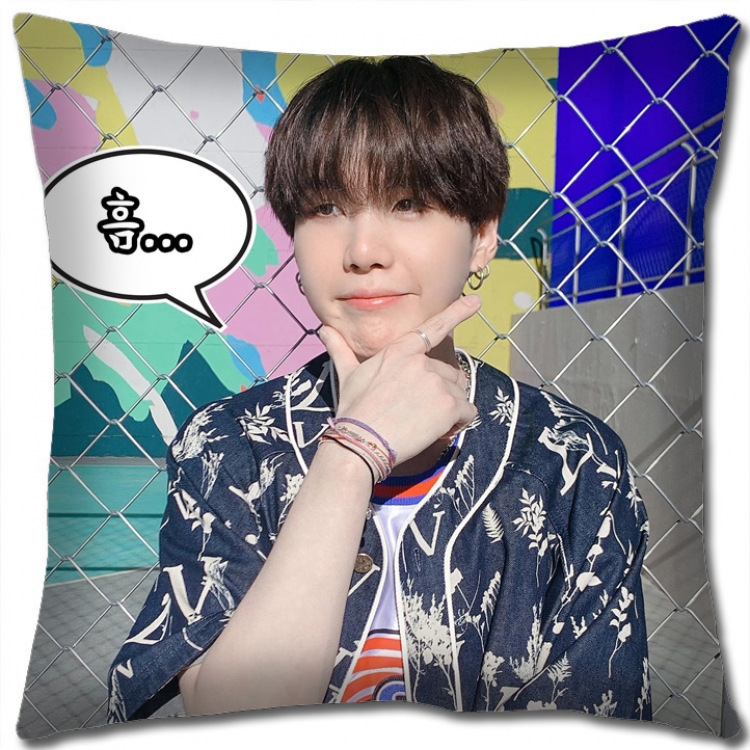 BTS Anime Double-sided full color pillow cushion 45X45C BS-1063 NO FILLING