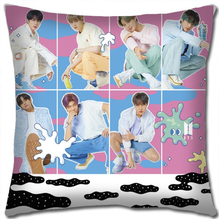 BTS Anime Double-sided full color pillow cushion 45X45C BS-975 NO FILLING