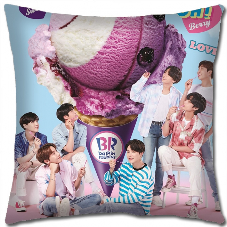 BTS Anime Double-sided full color pillow cushion 45X45C BS-1096 NO FILLING