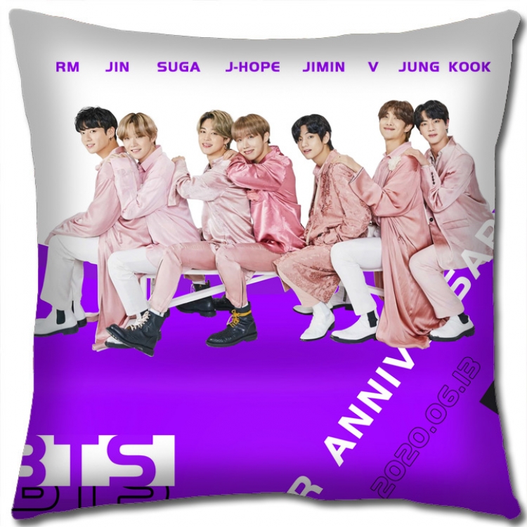 BTS Anime Double-sided full color pillow cushion 45X45C BS-963 NO FILLING