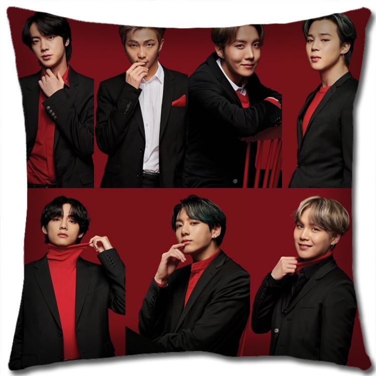 BTS Anime Double-sided full color pillow cushion 45X45C BS-921A NO FILLING