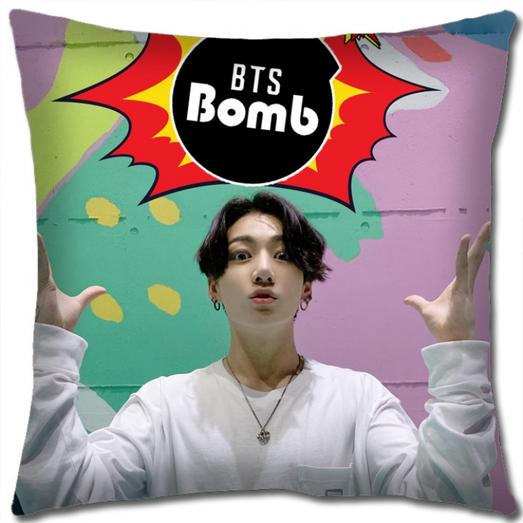 BTS Anime Double-sided full color pillow cushion 45X45C BS-1062 NO FILLING
