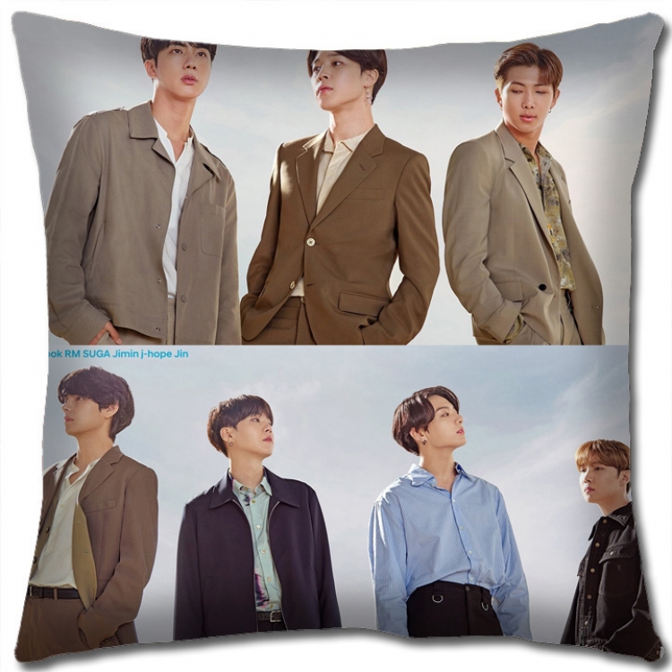 BTS Anime Double-sided full color pillow cushion 45X45C BS-1086A NO FILLING
