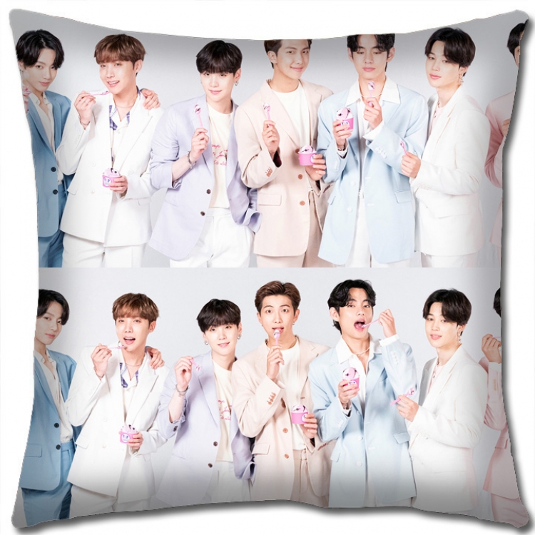 BTS Anime Double-sided full color pillow cushion 45X45C  BS-1025A NO FILLING