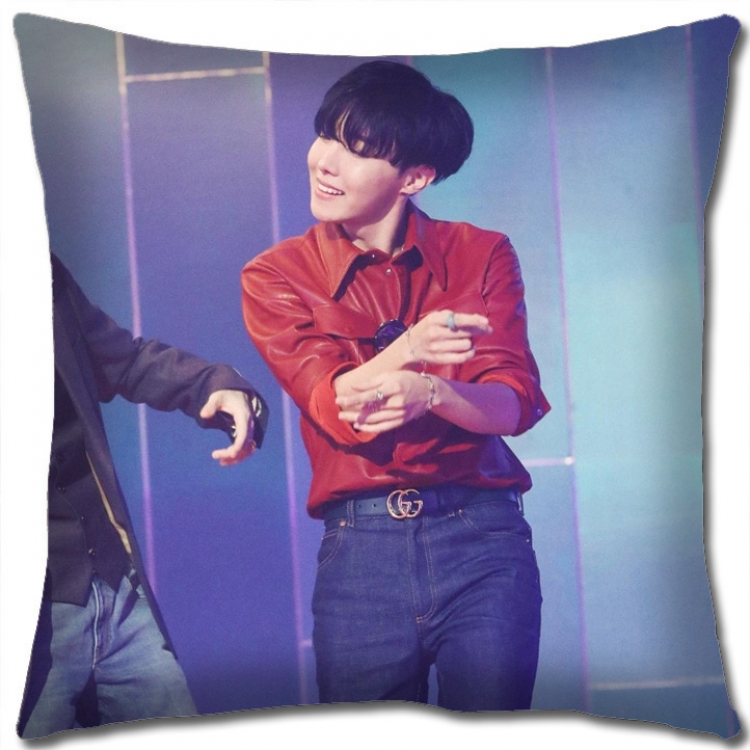 BTS Anime Double-sided full color pillow cushion 45X45C  BS-1006 NO FILLING