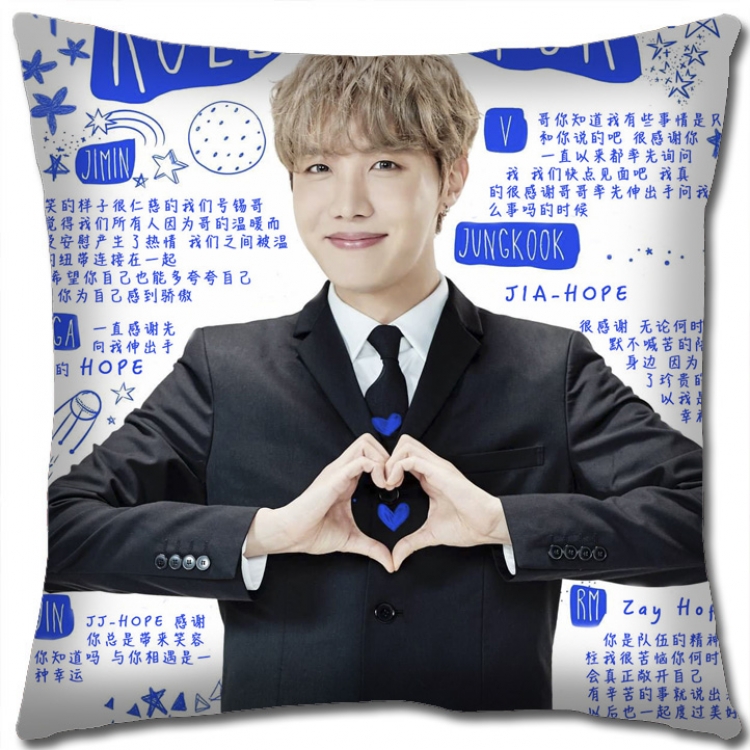 BTS Anime Double-sided full color pillow cushion 45X45C BS-938 NO FILLING