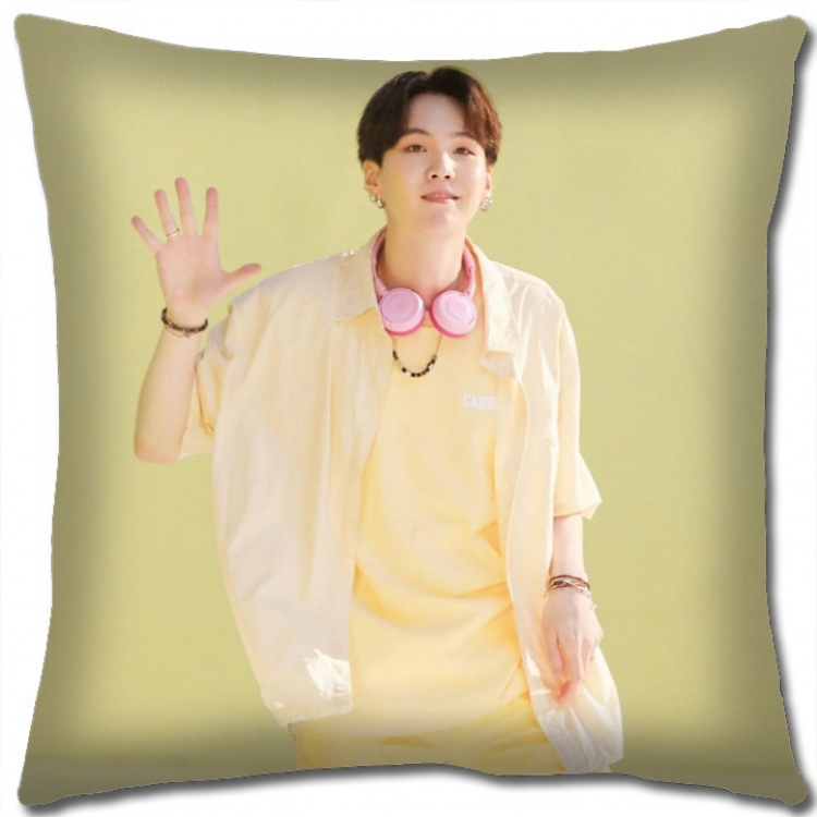 BTS Anime Double-sided full color pillow cushion 45X45C NO FILLING