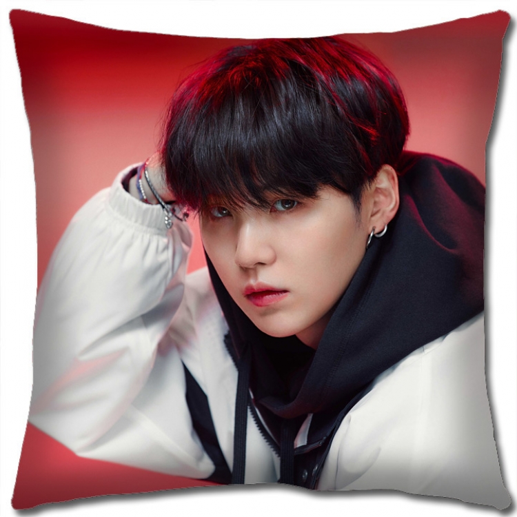 BTS Anime Double-sided full color pillow cushion 45X45C NO FILLING