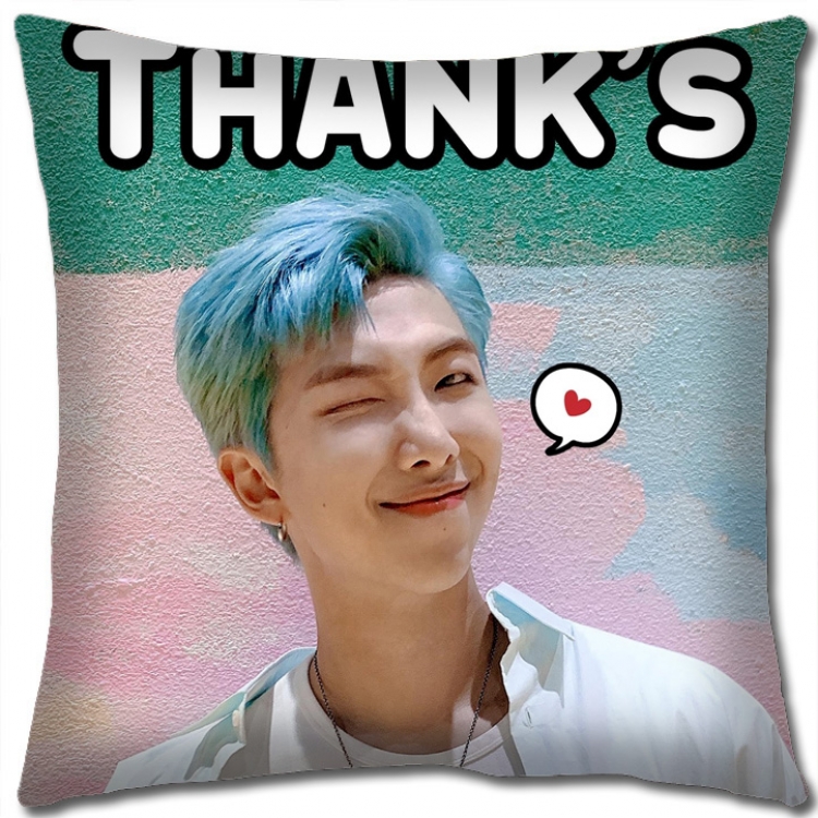 BTS Anime Double-sided full color pillow cushion 45X45C BS-1045 NO FILLING