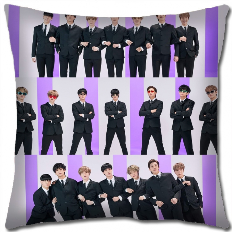 BTS Anime Double-sided full color pillow cushion 45X45C BS-956A NO FILLING