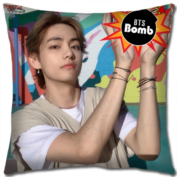 BTS Anime Double-sided full color pillow cushion 45X45C  BS-1061 NO FILLING