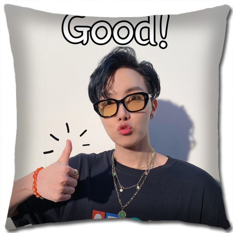 BTS Anime Double-sided full color pillow cushion 45X45C  BS-1048 NO FILLING