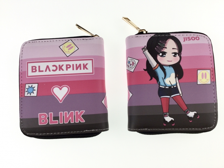 BLACKPINK JISOO Women long wallet purse 11X20.5CM