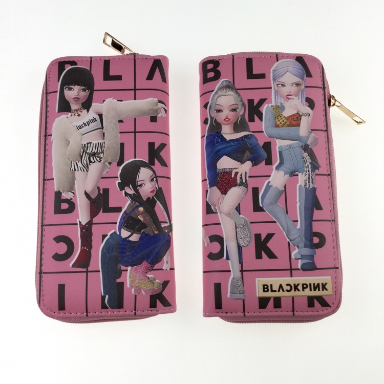 BLACKPINK Women long wallet purse 11X20.5CM