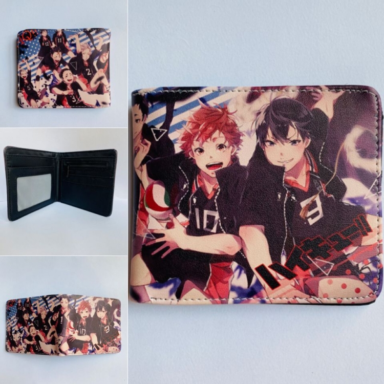 DEAR BOYS Anime color picture two fold  Short wallet 11X9.5CM 60G