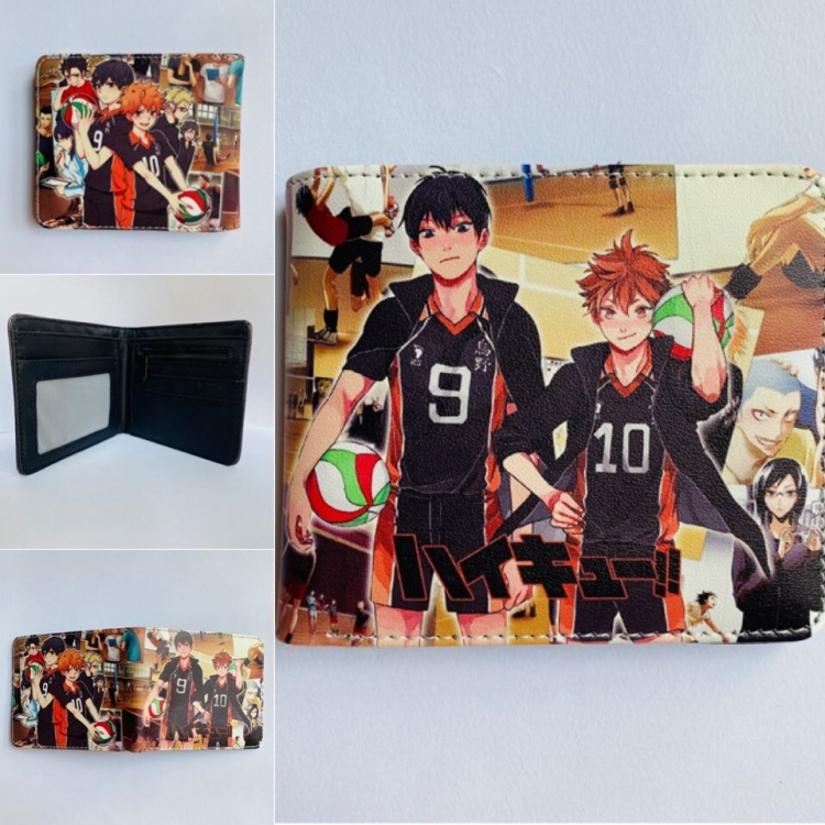 DEAR BOYS Anime color picture two fold  Short wallet 11X9.5CM 60G