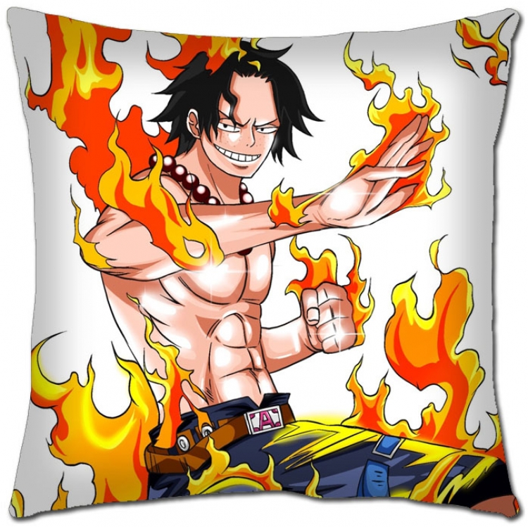 One Piece Anime square full-color pillow cushion 45X45CM  H1-286 NO FILLING