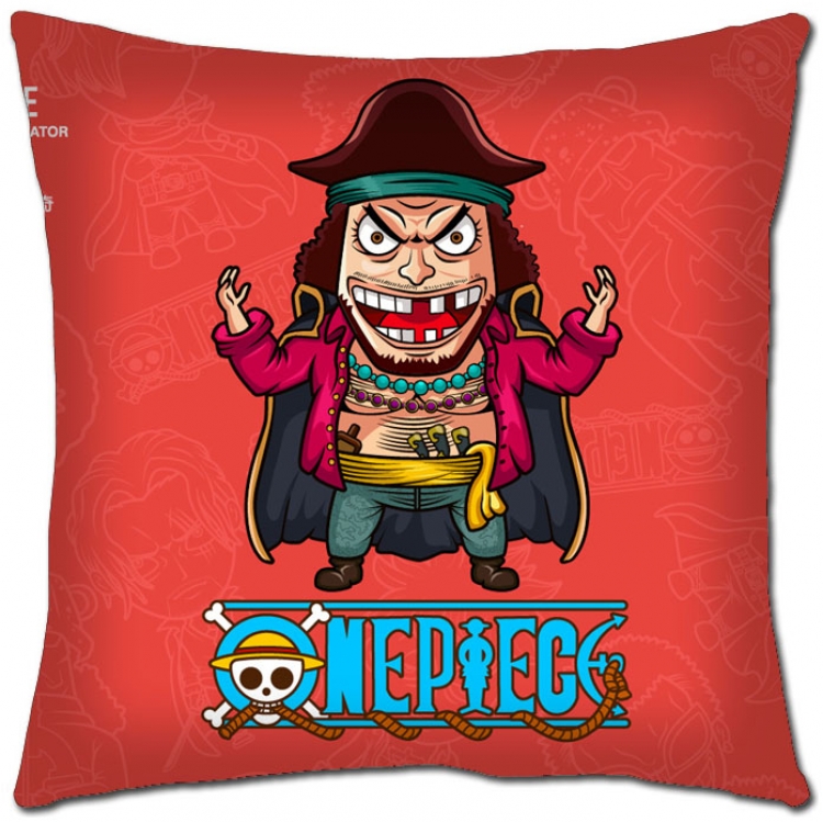 One Piece Anime square full-color pillow cushion 45X45CM   H1-245 NO FILLING