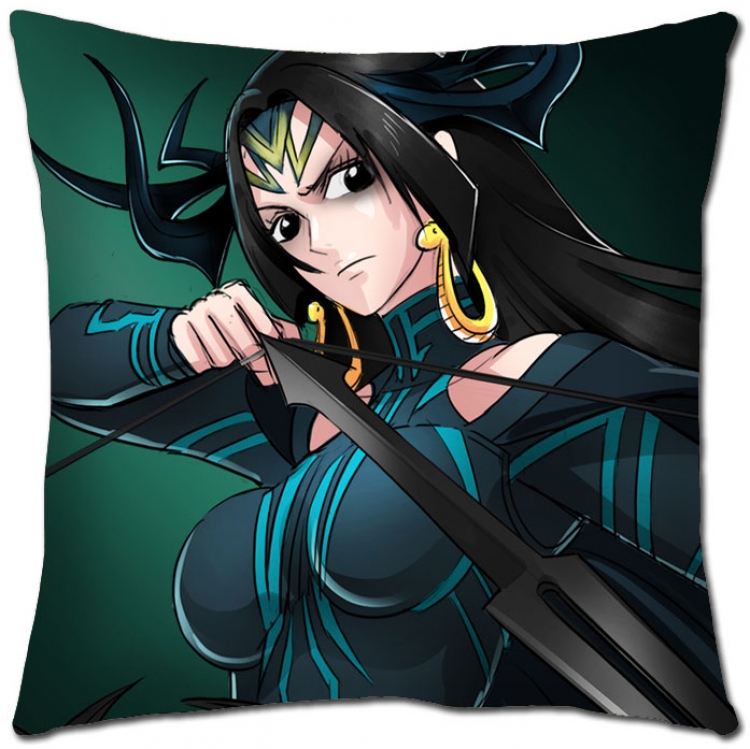 One Piece Anime square full-color pillow cushion 45X45CM  H1-274A NO FILLING
