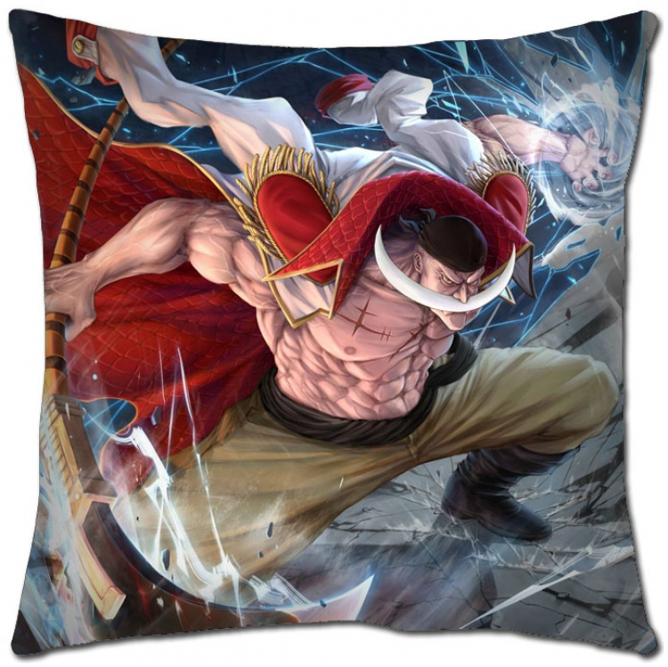 One Piece Anime square full-color pillow cushion 45X45CM  H1-334 NO FILLING