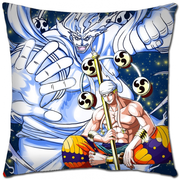 One Piece  Anime square full-color pillow cushion 45X45CM  H1-287 NO FILLING