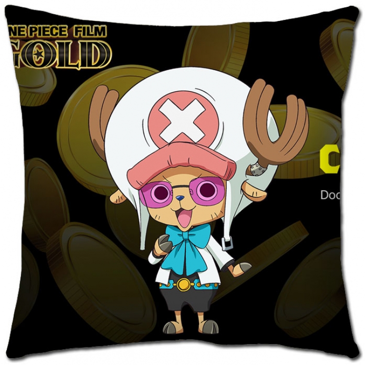 One Piece  Anime square full-color pillow cushion 45X45CM H1-235 NO FILLING