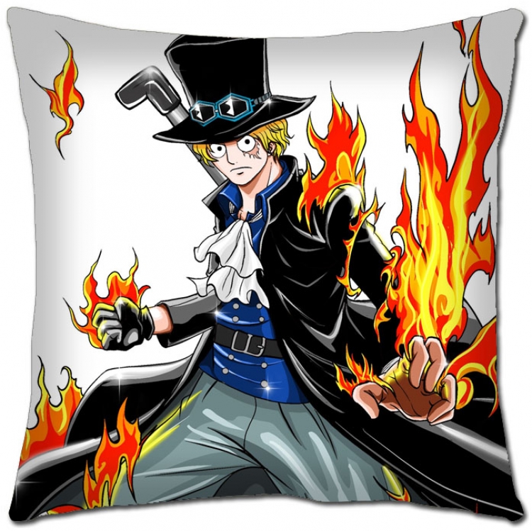 One Piece  Anime square full-color pillow cushion 45X45CM H1-285 NO FILLING