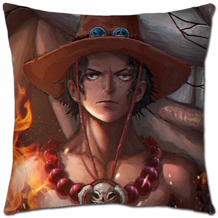One Piece  Anime square full-color pillow cushion 45X45CM H1-283 NO FILLING
