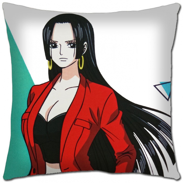 One Piece  Anime square full-color pillow cushion 45X45CM H1-349 NO FILLING
