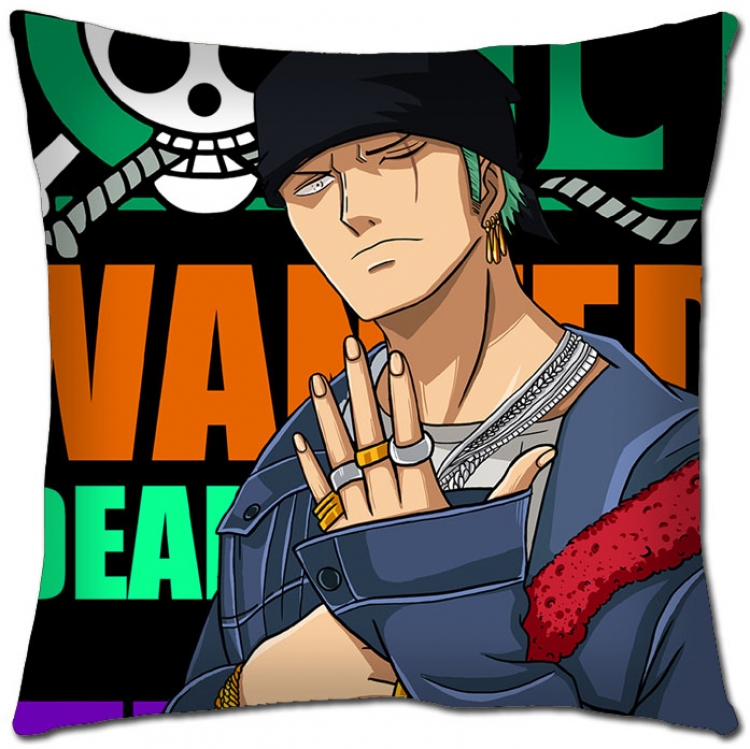 One Piece Anime square full-color pillow cushion H1-268A NO FILLING