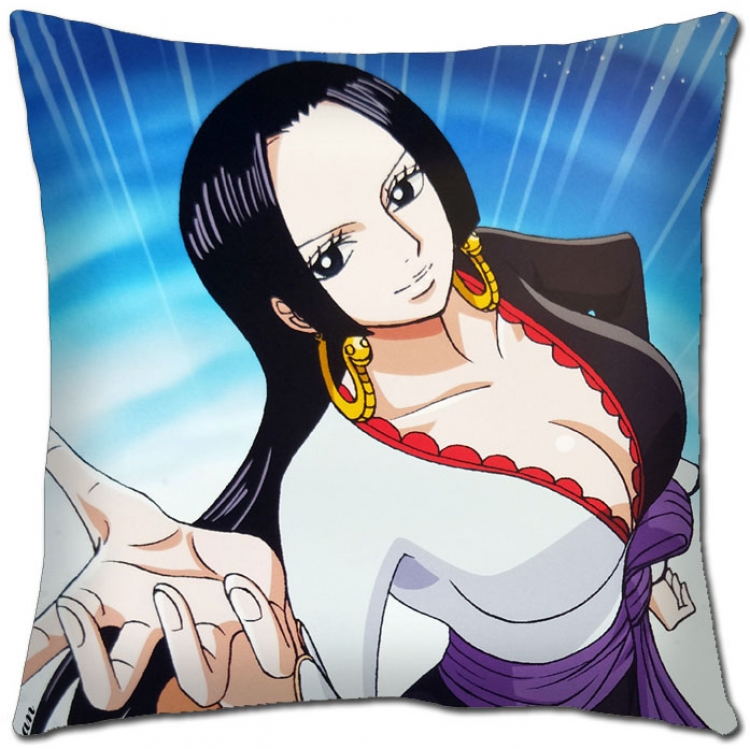 One Piece Anime square full-color pillow cushion 45X45CM H1-350 NO FILLING
