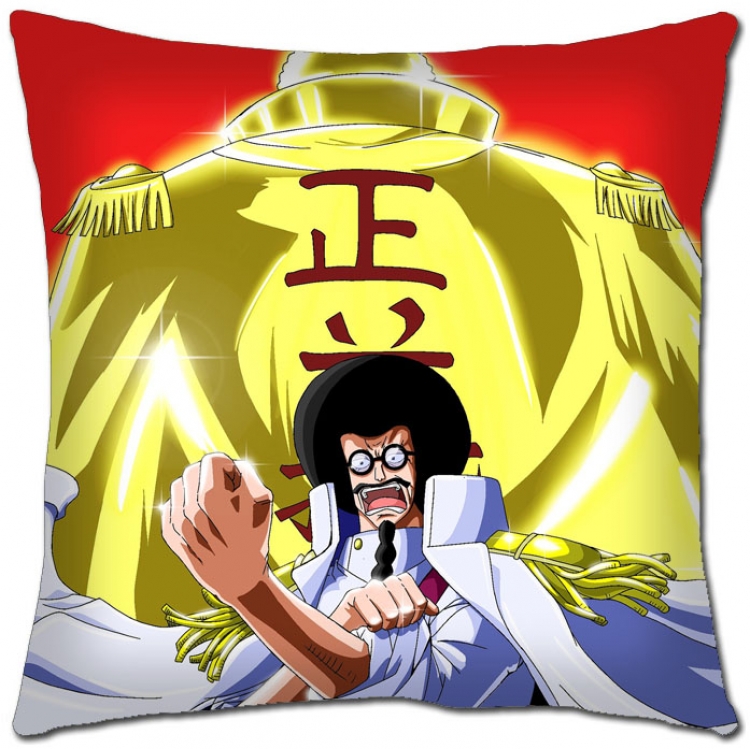 One Piece Anime square full-color pillow cushion 45X45CM H1-290 NO FILLING