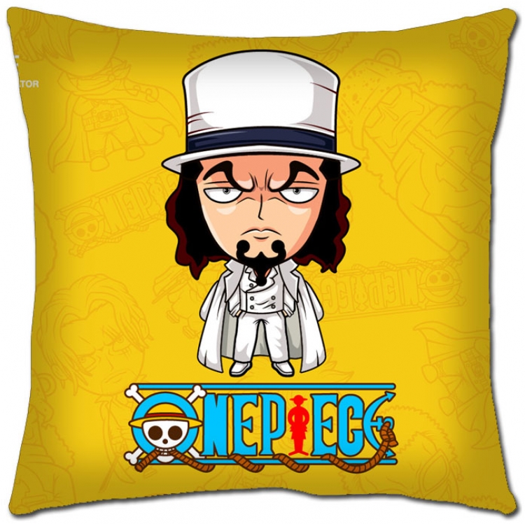 One Piece Anime square full-color pillow cushion 45X45CM H1-249 NO FILLING