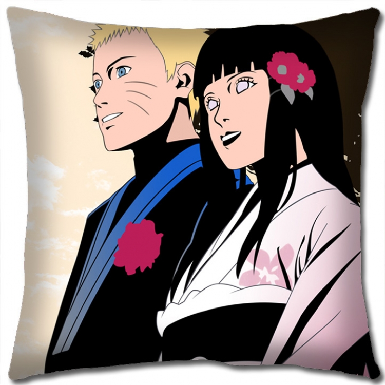 Naruto Anime square full-color pillow cushion 45X45CM H7-391 NO FILLING