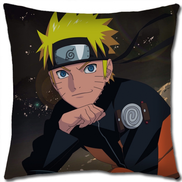 Naruto Anime square full-color pillow cushion 45X45CM  H7-519 NO FILLING