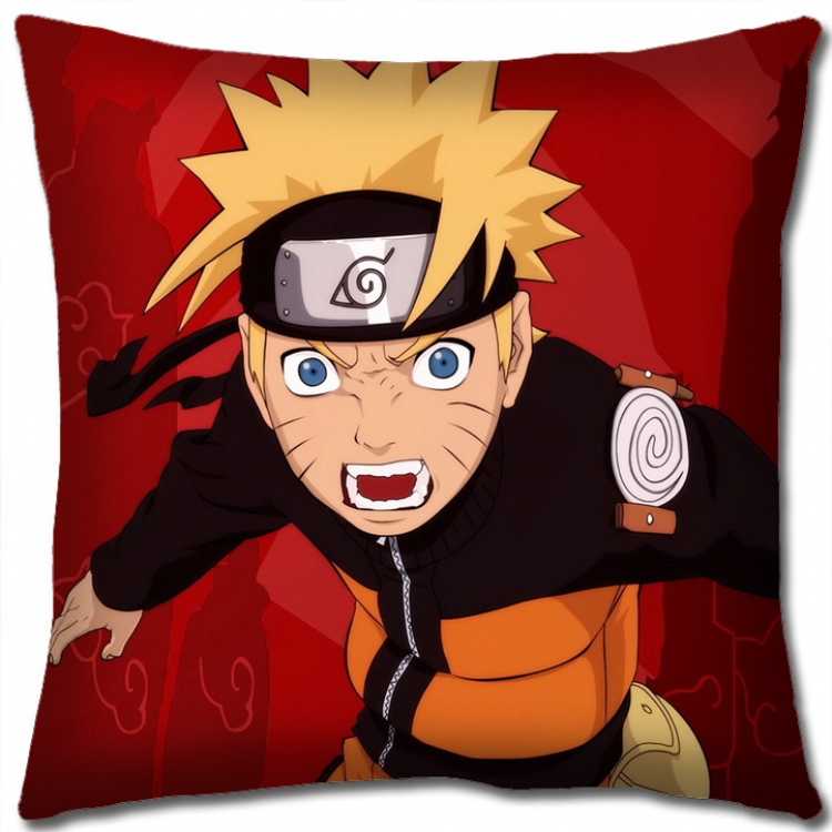 Naruto Anime square full-color pillow cushion 45X45CM H7-513 NO FILLING