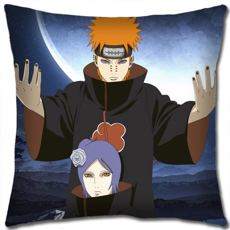 Naruto Anime square full-color pillow cushion 45X45CM H7-518 NO FILLING
