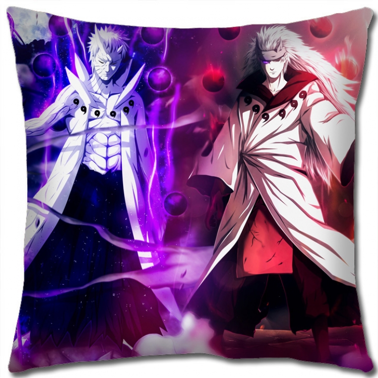 Naruto Anime square full-color pillow cushion 45X45CM  H7-481 NO FILLING