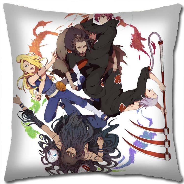 Naruto Anime square full-color pillow cushion 45X45CM H7-375 NO FILLING