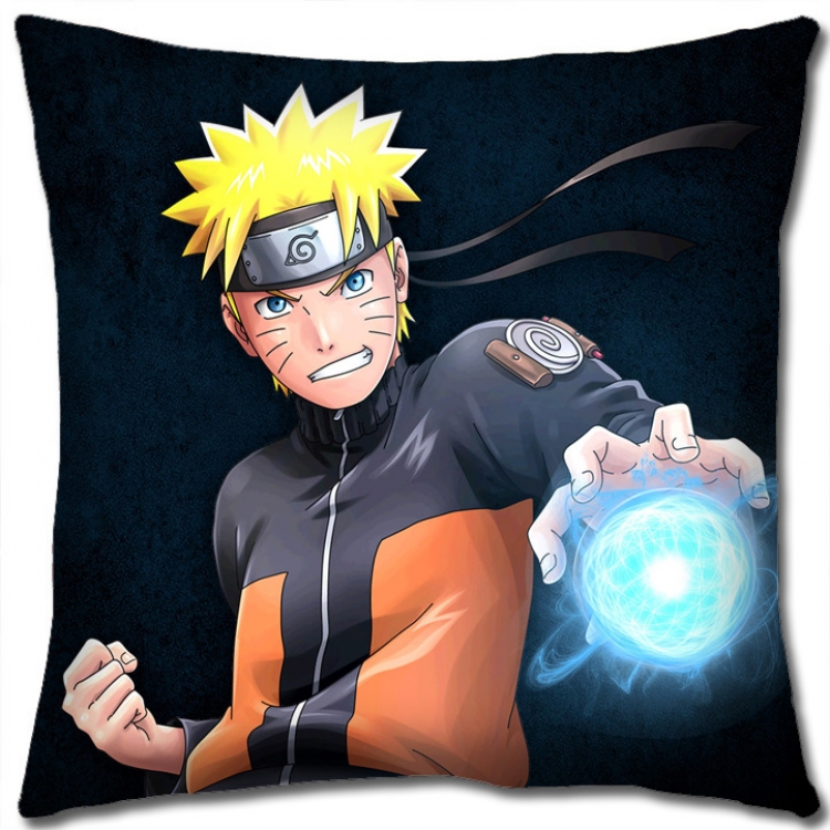Naruto Anime square full-color pillow cushion 45X45CM  H7-477 NO FILLING