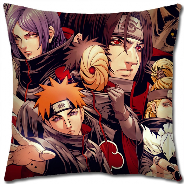 Naruto Anime square full-color pillow cushion 45X45CM H7-382 NO FILLING