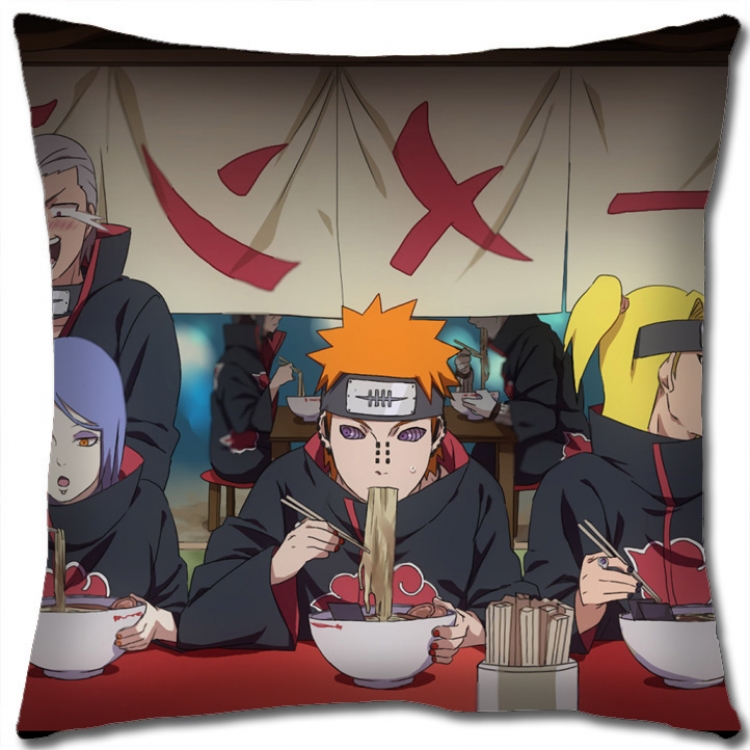 Naruto Anime square full-color pillow cushion 45X45CM H7-387 NO FILLING