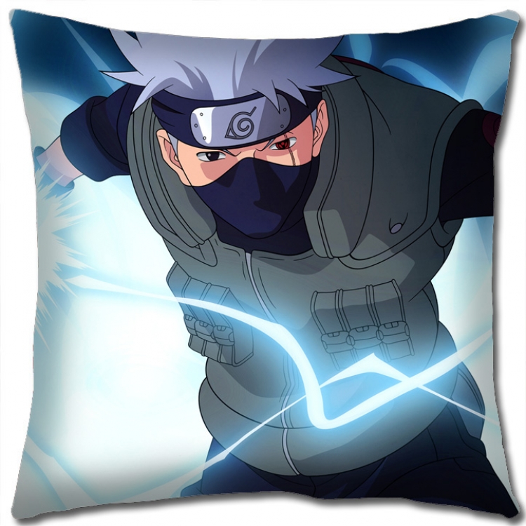 Naruto Anime square full-color pillow cushion 45X45CM H7-489 NO FILLING