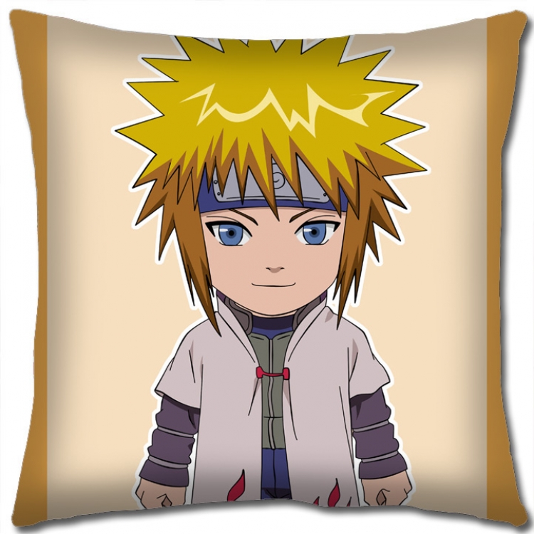Naruto Anime square full-color pillow cushion 45X45CM  H7-449 NO FILLING