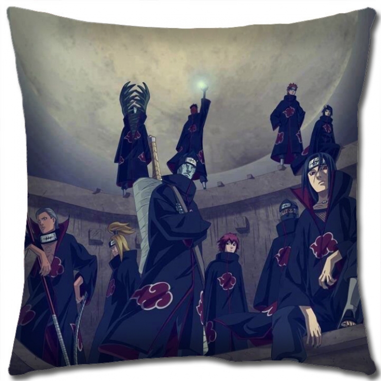 Naruto Anime square full-color pillow cushion 45X45CM  H7-502 NO FILLING